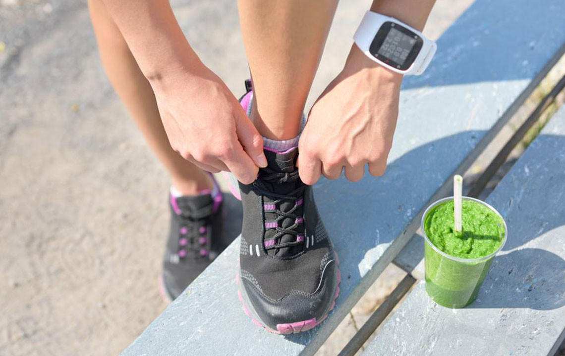 Shoes that Monitor the Run