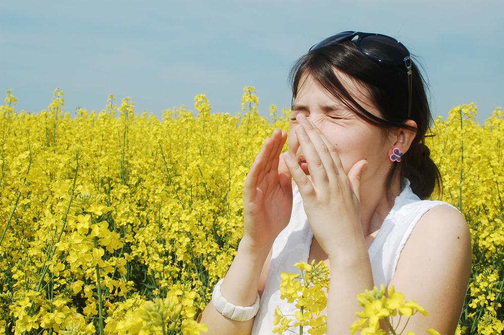 Symptoms and signs of pollen allergies